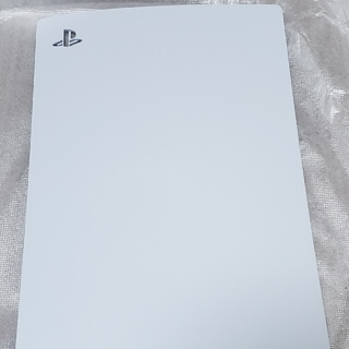 プレイステーション(PlayStation)のPS5 カバー ホワイト 純正(その他)