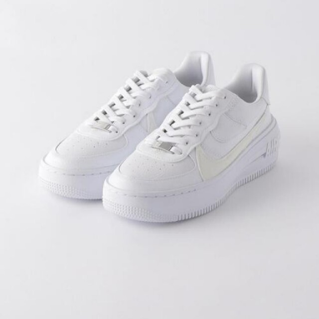 NIKE ナイキ エアフォース 1 PLAT スニーカー 厚底 完売品☆24-