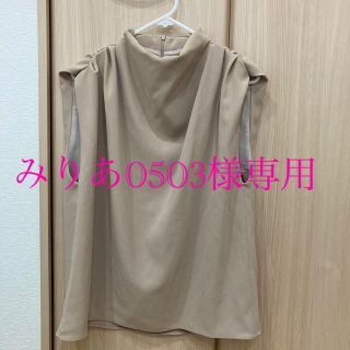 ザラ(ZARA)のZARA ノースリーブシャツ(USA Mサイズ)(シャツ/ブラウス(半袖/袖なし))