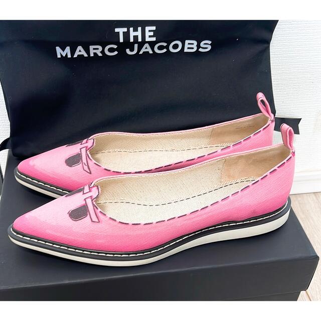 MARC JACOBS(マークジェイコブス)のMARCJACOBS マークジェイコブス フラットシューズ  38 正規品  レディースの靴/シューズ(ハイヒール/パンプス)の商品写真