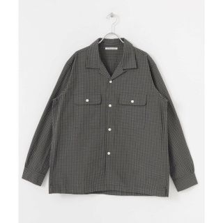 アーバンリサーチ(URBAN RESEARCH)の【NAVY CH】WORK NOT WORK Checked Open collar Shirts(シャツ)