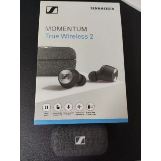 ゼンハイザー(SENNHEISER)のMOMENTUM True Wireless 2 BLACK(ヘッドフォン/イヤフォン)