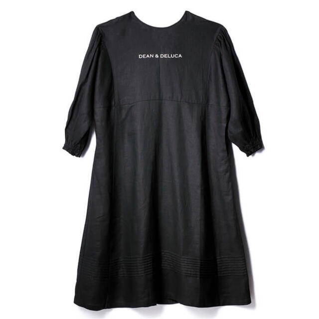 DEAN & DELUCA(ディーンアンドデルーカ)のDEAN＆DELUCA×BEAMS COUTURE  かっぽうぎドレス 黒 レディースのレディース その他(その他)の商品写真