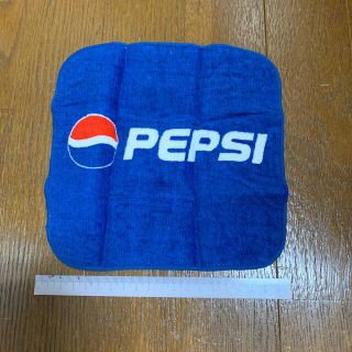 サントリー(サントリー)のSUNTORY PEPSI タオルハンカチ約20×20cm新品未使用です(ハンカチ)