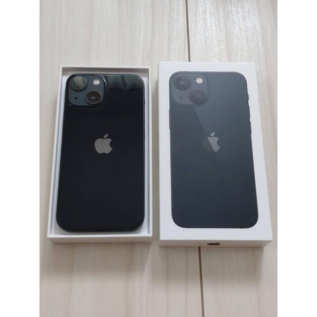 Apple(アップル)のiPhone13 mini 256GB ミッドナイト　超美品 スマホ/家電/カメラのスマートフォン/携帯電話(スマートフォン本体)の商品写真