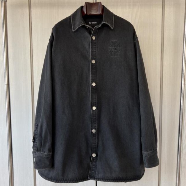 おすすめネット RAF SIMONS 22SS Big fit denim shirt ecousarecycling.com