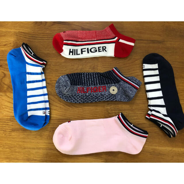 TOMMY HILFIGER(トミーヒルフィガー)の新品トミーヒルフィガーTOMMY HILFIGERレディース5足セット107 レディースのレッグウェア(ソックス)の商品写真