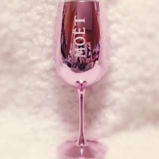 モエエシャンドン(MOËT & CHANDON)の非売品♡送込♡モエ ロゼ ピンク シャンパーニュ グラス♡(グラス/カップ)