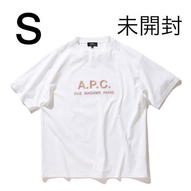 Tシャツ/カットソー(半袖/袖なし)A.P.C.  BEAMS LIGHTS エンブロイダリーロゴ クルーネック