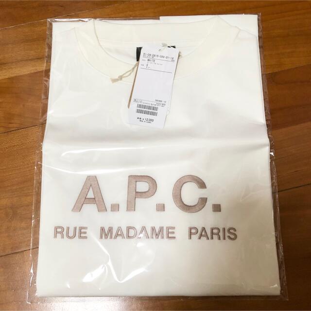 A.P.C(アーペーセー)のA.P.C.  BEAMS LIGHTS エンブロイダリーロゴ クルーネック メンズのトップス(Tシャツ/カットソー(半袖/袖なし))の商品写真