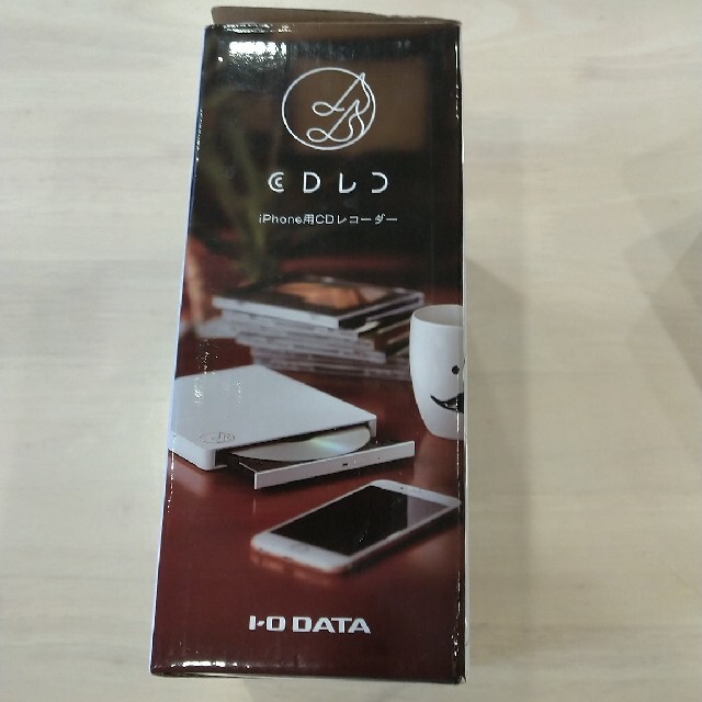 IODATA(アイオーデータ)のI O DATA iPhone用CDレコーダー CDRI-L24I スマホ/家電/カメラのスマホアクセサリー(その他)の商品写真