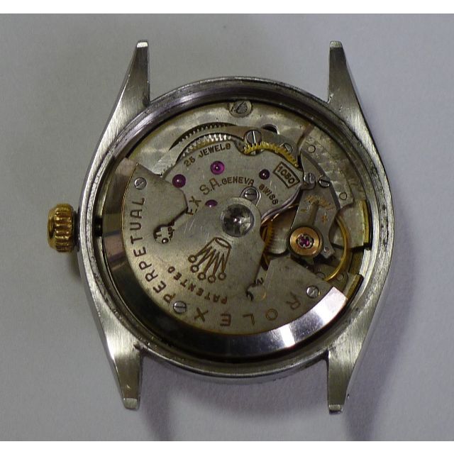 ROLEX(ロレックス)のロレックス・オイスター・パーペチュアル REF.6565YG/SS メンズの時計(腕時計(アナログ))の商品写真