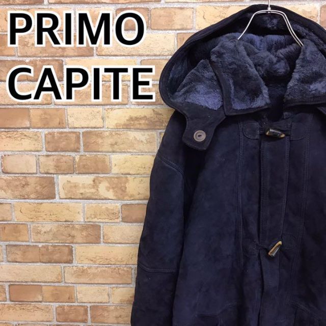 【PRIMOCAPITE】ムートンコート　ダッフルコート　シャーリング　羊革