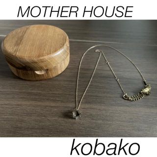 マザーハウス(MOTHERHOUSE)のマザーハウス　Kobako ネックレス　ブラウンクォーツ(ネックレス)