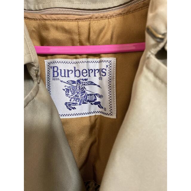 BURBERRY(バーバリー)の【美品】Burberrys トレンチコート ノバチェック柄 タマムシ色 メンズのジャケット/アウター(トレンチコート)の商品写真