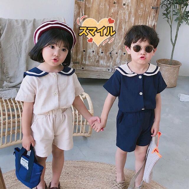 【新品未使用】hholic kids オールインワン　夏服　半袖