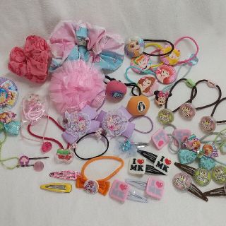 ミニケー(MINI-K)のヘアゴム ヘアピン アクセサリーセット プリキュア ディズニー ソフィア(その他)