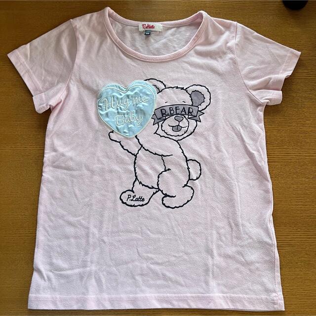 PINK-latte(ピンクラテ)のPINK-latte Tシャツ　XS（150） キッズ/ベビー/マタニティのキッズ服女の子用(90cm~)(Tシャツ/カットソー)の商品写真