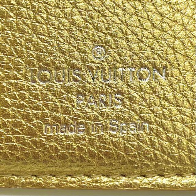 LOUIS VUITTON(ルイヴィトン)の【美品‼︎】日本限定 ルイヴィトン ロックミニ 三つ折り財布 ゴールド■ レディースのファッション小物(財布)の商品写真