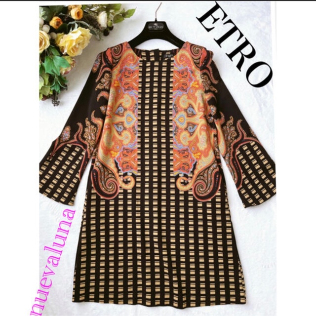 ご専用です☆未使用 ETRO エトロ 洗練  品格 シルク ドレス/チュニック