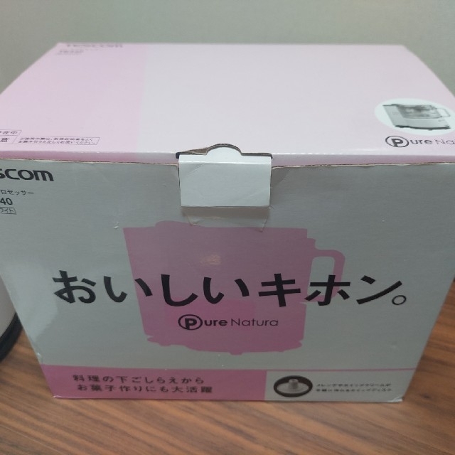 TESCOM(テスコム)のTESCOM フードプロセッサー TK440 スマホ/家電/カメラの調理家電(フードプロセッサー)の商品写真