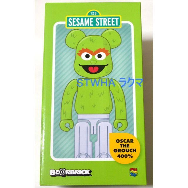 BE@RBRICK Sesame Street Oscar The Grouch新品未開封品