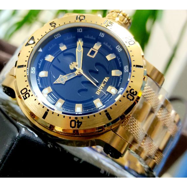 INVICTA(インビクタ)の$1295 インビクタ 高級腕時計 バットマン ゴールド×ブラック ラスト１ メンズの時計(腕時計(アナログ))の商品写真