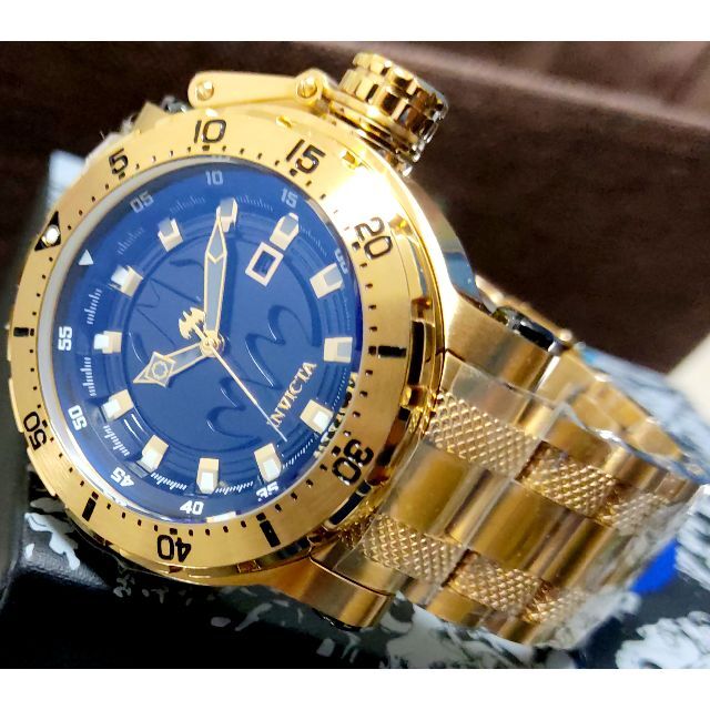 INVICTA(インビクタ)の$1295 インビクタ 高級腕時計 バットマン ゴールド×ブラック ラスト１ メンズの時計(腕時計(アナログ))の商品写真