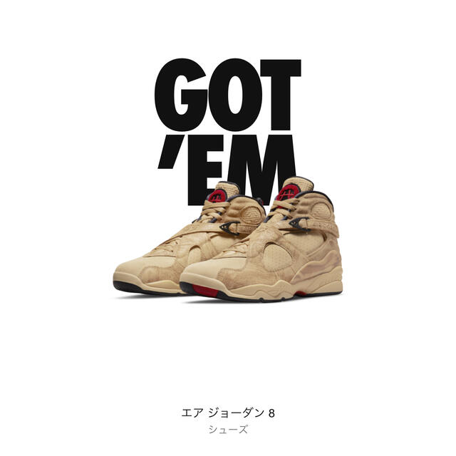 NIKE AIR JORDAN8 八村塁　26.5cm