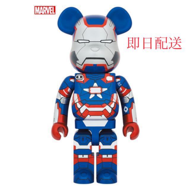 メディコムトイ即日発送 BE@RBRICK IRON PATRIOT 1000％