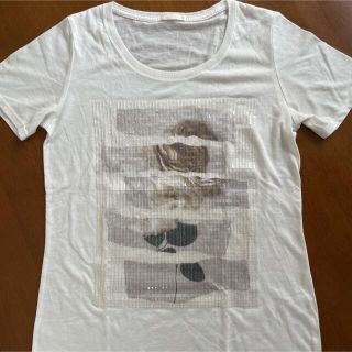 G U  レディース　半袖　Tシャツ　S(Tシャツ(半袖/袖なし))