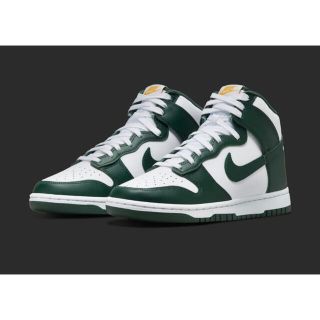 ナイキ(NIKE)のNIKE DUNK HIGH RETRO NOBLE GREEN(スニーカー)