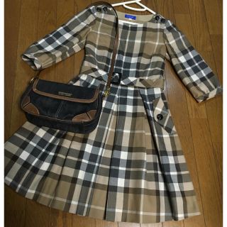 バーバリー(BURBERRY)のトモミ☆様専用♡ブルーレーベルワンピース(ひざ丈ワンピース)