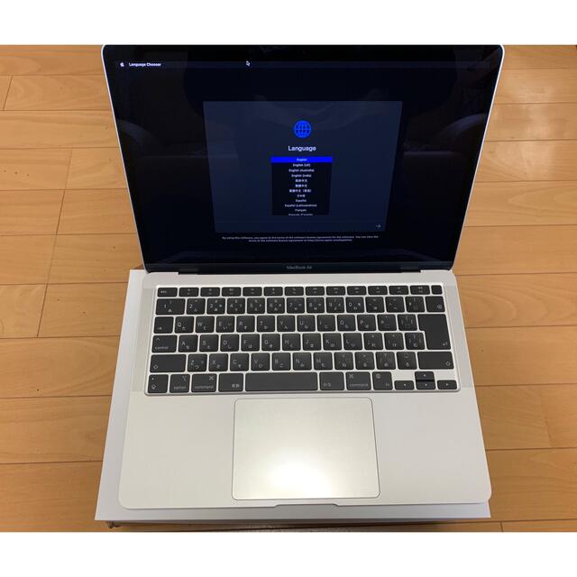 MacBook Air M1  8コア/8GPU /16GB/512GノートPC