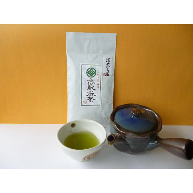 【2022 新茶】静岡（森町産）深蒸し煎茶　【高級煎茶】100ｇ×３本 食品/飲料/酒の飲料(茶)の商品写真