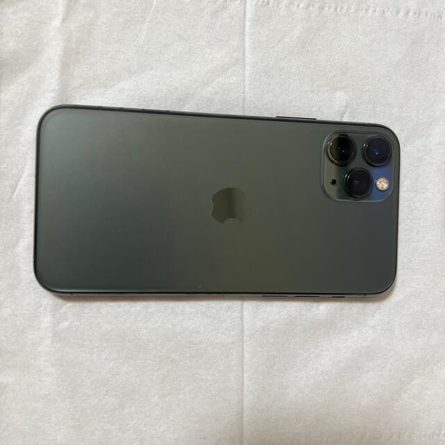 iPhone(アイフォーン)のiphone11pro 256GB ミッドナイトグリーン スマホ/家電/カメラのスマートフォン/携帯電話(スマートフォン本体)の商品写真