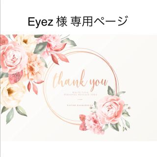 Eyez様 専用ページ(その他)