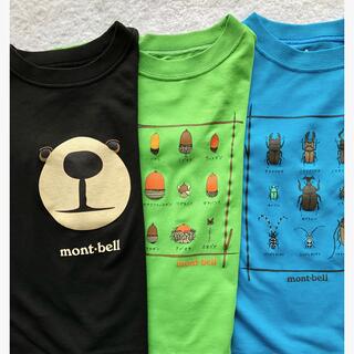 モンベル(mont bell)のモンベル　mont bell キッズTシャツ　3枚セット　半袖　100㎝(Tシャツ/カットソー)