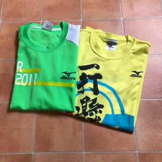 ミズノ(MIZUNO)のused  美品　ミズノ　半袖　Tシャツ　２枚　大会記念品(シャツ)