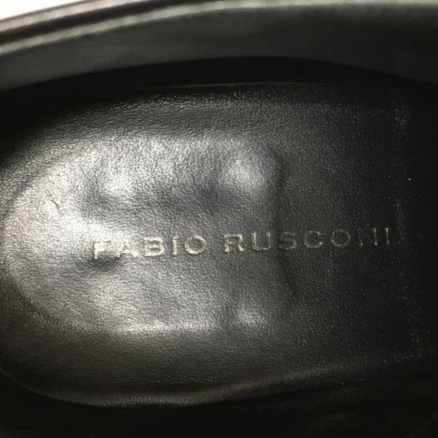 FABIO RUSCONI(ファビオルスコーニ)のファビオルスコーニ ブーティ 37 - 黒 レディースの靴/シューズ(ブーティ)の商品写真