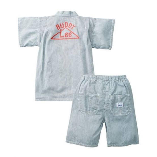 Lee(リー)のLee 甚平 子供服 90 キッズ/ベビー/マタニティのキッズ服男の子用(90cm~)(甚平/浴衣)の商品写真