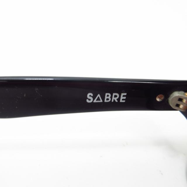 SABRE(セイバー)のSABRE(セイバー) メガネ - 黒×クリア レディースのファッション小物(サングラス/メガネ)の商品写真