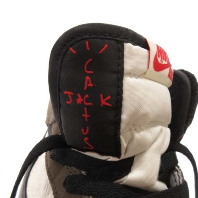 NIKE(ナイキ)のナイキ × トラヴィス スコット エアジョーダン 1 ハイ CD4487-100 メンズの靴/シューズ(スニーカー)の商品写真