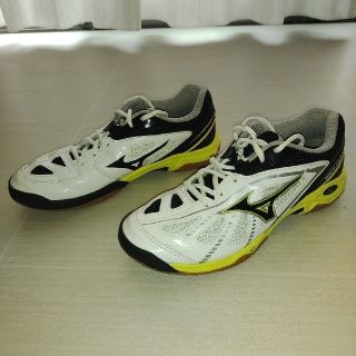 ミズノ(MIZUNO)の【中古】ミズノ　ウェーブスマッシュ　25cm(バドミントン)