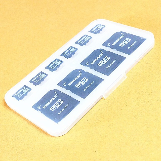 【6枚セット】microSDHCカード16GB（変換アダプタ 4枚付き） スマホ/家電/カメラのPC/タブレット(PC周辺機器)の商品写真