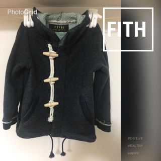 フィス(FITH)のさと様  FITHトレーナーカーディガン100(カーディガン)