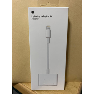 アップル(Apple)のApple Lightning digital AVアダプタ（純正品）(その他)
