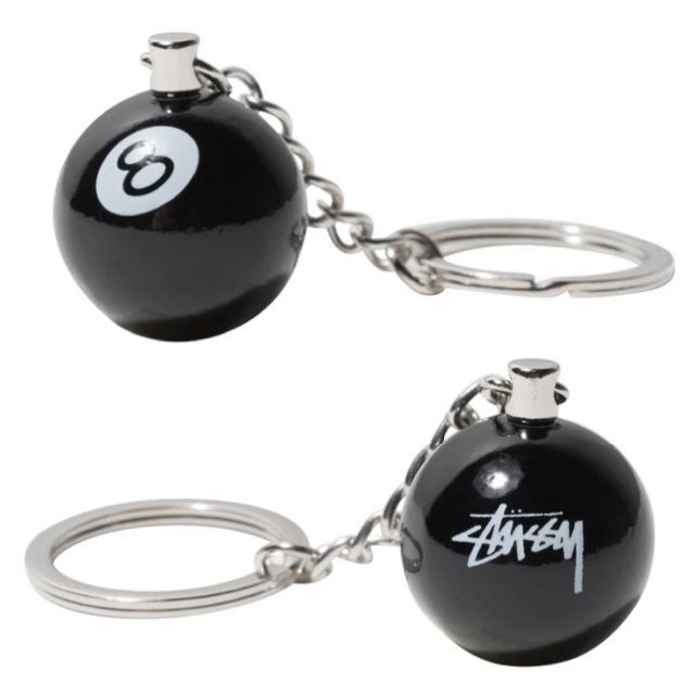 STUSSY(ステューシー)の正規品 新品 入手困難 stussy 8ボール キーホルダー ステューシー メンズのファッション小物(キーホルダー)の商品写真