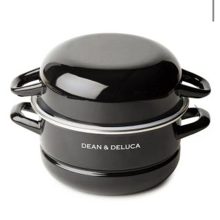 ディーンアンドデルーカ(DEAN & DELUCA)の[未使用]DEAN & DELUCA キャセロールL ブラック(18cm)(鍋/フライパン)