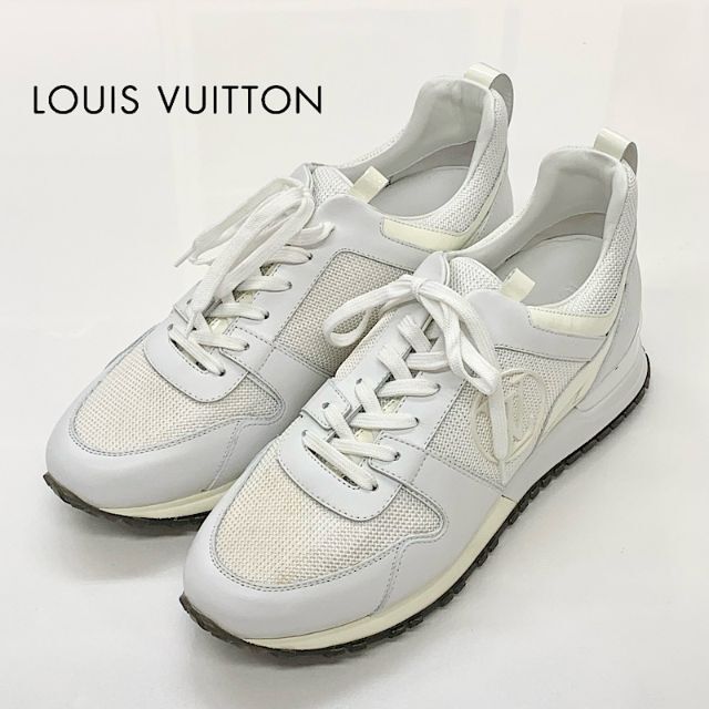 LOUIS VUITTON - 4040 ヴィトン ランアウェイライン LVロゴ インヒール